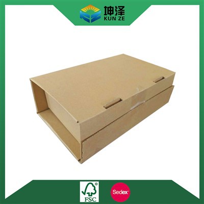 Крафт картонна коробка